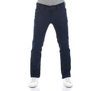 MUSTANG Jeans Herren Stretch Straight Fit Tramper Jeanshose Hose Denim Blau Schwarz 30 31 32 33 34 36 38 40 42 44, Super Dark (1014412-5000-943), 42W / 32L