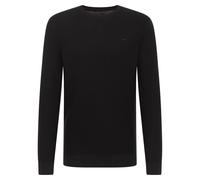 Mustang Jersey de Punto Hombre - Pachai, Flat Knit ,Algodón, Cuello, Einfa