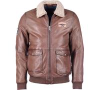 Mustang M232-99, chaqueta de cuero S male Marrón
