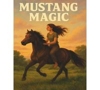 Mustang Magic: A wide ruled notebook for free spirits and horse lovers.