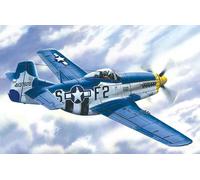 MUSTANG P-51d-15, WWII American Fighter 1:48 Plástico Modelo Kit Icm