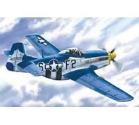 MUSTANG P-51d-15, WWII American Fighter 1:48 Plástico Modelo Kit Icm
