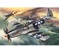 MUSTANG P-51k, WWII American Fighter 1:48 Plástico Modelo Kit Icm