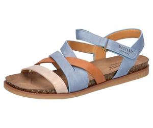 Mustang Sandalia Mujer 1518-803, Azul, 39 EU, azul, 39 EU