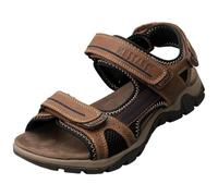 MUSTANG Sandalias casuales para caminar para hombre en nueces, Tuercas, 9.5 UK