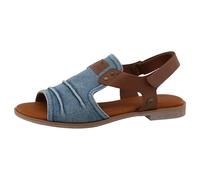 MUSTANG Sandalias clásicas para mujer, sandalias de mujer, Azul 01770, 40 EU