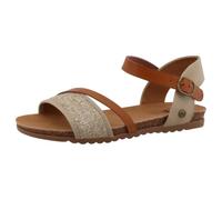 MUSTANG Sandalias clásicas para mujer, sandalias de mujer, Beige 00006, 39 EU