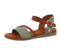 MUSTANG Sandalias clásicas para mujer, sandalias de mujer, Verde 02927, 37 EU