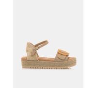 MTNG Sandalias de cuña Mujer Sandalias de cuña Amelie 59606 Mujer | Sandalias de cuña Casual | Cierre con Hebilla | 57493 | Beige