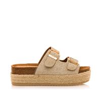 MTNG Sandalias de cuña Mujer Perla 53043 | 60261 | Oro