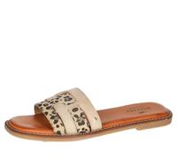 Mustang 1519-701, Pantuflas Mujer, Beige Multicolor, 41 EU