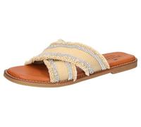 Mustang Sandalias para mujer 1519-705, Beige Vaquero, 37 EU