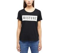 MUSTANG Style Alma Camiseta, Negro 4142, XXL Grande para Mujer