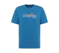 MUSTANG Style Austin Camiseta, Azul Oscuro 5232, XL Hombres