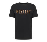 MUSTANG Style Austin Camiseta, Jet Black 4188, L Hombres
