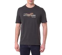 MUSTANG Style Austin Camiseta, Pirate Black 4088, L Hombres