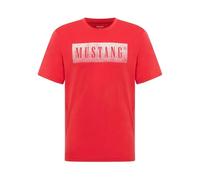 MUSTANG Style Austin Camiseta, Rubicondo 7270, L Hombres