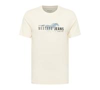 MUSTANG Style Austin Camiseta, Whisper White 2013, M Hombres
