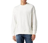 MUSTANG Style Ben Patchwork CN, Suéter pulóver Hombre, Whisper White 2013, M