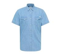MUSTANG Style Eloy Camisa, Azul Claro 100, 3XL Hombres