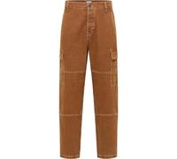 MUSTANG Style Toledo Loose Cargo Jeans, Marrón Cuero 3177, 35W x 32L para Hombre