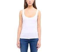 Mustang Top de Mujer Lynn XS S M L XL - Slim Fit - Blanco Negro Algodón, General White 2045, XS