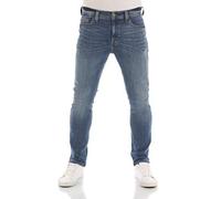 MUSTANG Vaqueros Hombre Elásticos Ajuste Slim Fit Vegas Pantalones Vaqueros Pantalón Denim Negro Gris Azul 30 31 32 33 34 36 38 40 42 44, 34W / 30L