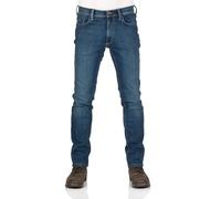 Mustang Vaqueros Hombre Washington - Slim Fit - Azul - Oscuro Denim Azul W30-W52