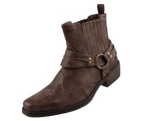 Mustang Western Stiefelette, Botas Camperas Hombre, Marrón (Braun 3), 41 EU