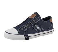 MUSTANG Zapatillas bajas para mujer, Azul 00003, 36 EU