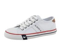 MUSTANG Zapatillas bajas para mujer, Blanco 00002, 38 EU
