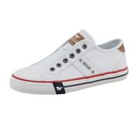 MUSTANG Zapatillas bajas para mujer, Blanco 00002, 38 EU