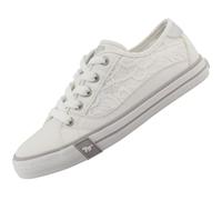 MUSTANG Zapatillas bajas para mujer, Blanco 00002, 39 EU