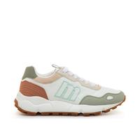 Mustang Zapatillas blancas con detalles en verde 60885-C59191 38