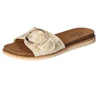 Mustang Zapatillas de Verano para Mujer, Dorado, 40 EU