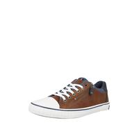 MUSTANG Zapatillas deportivas bajas azul denim / azul oscuro / marrón / blanco 42 azul denim / azul oscuro / marrón / blanco