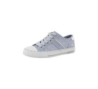MUSTANG Zapatos bajos para mujer, Azul Azul 00270, 38 EU