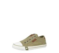 MUSTANG Zapatillas sin cordones caqui / blanco 36 caqui / blanco