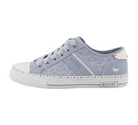MUSTANG Zapatos bajos para mujer, Azul Azul 00270, 36 EU