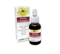 Mustard o Mostaza de campo (Sinapis arvensis) Remedios florales Naturalma - Gotas 30 ml - Extracto líquido sin alcohol - Esencias florales - Vegano y libre de alcohol