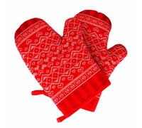 Mustard Ovenknits - Guantes para Horno, diseño de Punto