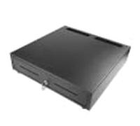 CAJON PORTAMONEDAS MUSTEK 460X465 MM 5 BILL/8 MON RJ12 MICROSWITCH NEGRO