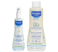 Mustela Agua para Peinar Refrescante 200 ml + Champú Suave con Aguacate Bio 500 ml