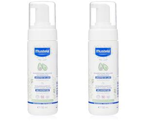 Mustela Bã‰Bã‰ Foam Shampoo For Newborn Normal Skin 150 Ml 150 ml (Paquete de 2)