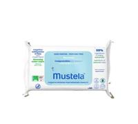 Mustela Baby-Child Unscented Water-Based Wipes Compostable At Home 60 Units