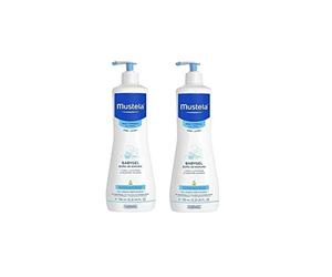 Mustela, Baño De Espuma, Pack of 2 x 750 ml (total:1500 ml)