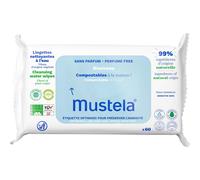 Mustela Bebé Niño Toallitas Limpiadoras Agua Sin Perfume 60uds