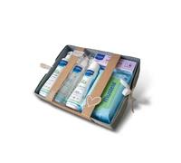 Mustela Canastilla Bebé Leche Corporal 300ml +Toallitas 60ud + Crema pañal 50ml + Agua de colonia 200 ml+ Gel lavante 200ml