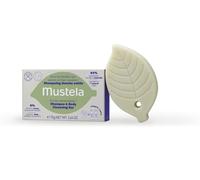 Mustela champú y limpiador sólido vegano, con aceite de oliva y agua