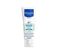Mustela Crema Balsámica de Masaje para Resfriados, Nariz Tapada y Tos con Camomila, Miel, Karité, Aguacate, Lima, Pino, Bebés, Niños y Familia - Calma y Mejora el Sueño (40ml)